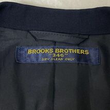 米国最高峰！！Brooks Brothers ブルックスブラザーズ 紺ブレザー 金ボタン(ゴールデンフリース) YA6/L相当 ネイビー 美品 E033_画像7