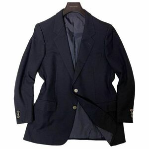 英王室御用達 Aquascutum アクアスキュータム 最高級 紺ブレザー 金釦(ロゴ刻印入り) AB6/L 美品 E032