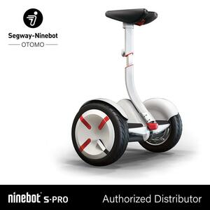 572 セグウェイ Segway-Ninebot S-PRO 電動 バランスモビリティ ナインボット エスプロ ホワイト 訳有品 ステップ色違い