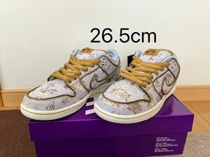 新品未使用　NIKE SB DUNK LOW PRO PRM Toile ” 26.5cm ナイキ　sbダンク ロー　トワレ