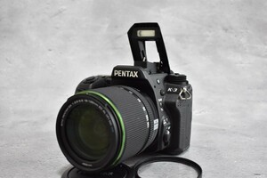 [ прекрасный товар ] Pentax PENTAX K-3 + DA 18-135mm F3.5-5.6 ED AL DC WR цифровой однообъективный зеркальный камера 