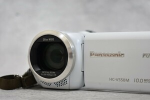 Panasonic HC-V550M ホワイト ビデオカメラ パナソニック