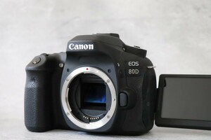 【美品】 キャノン Canon EOS 80D ボディ｜デジタル一眼レフカメラ