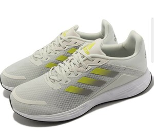 adidas デュラモ SL DURAMO SL M 薄灰/白/黄　　