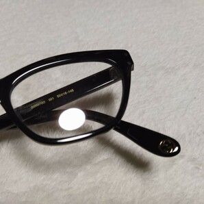 展示品 GUCCI グッチ メガネ GG0570O ウェリントンタイプ メガネフレーム 50□16−145 ブラック 正規品 眼鏡 アイウェア 匿名配送無料♪の画像4