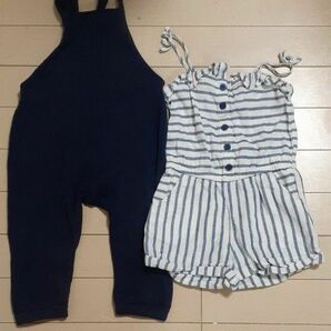 オールインワン サロペット Babygap UNIQLO 2枚セット