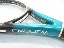 限定カラー★prince プリンス エンブレム EMBLEM 120 2022 7TJ170 ネイビー パワーラケット 厚ラケ G2 硬式テニスラケット★中古_画像2