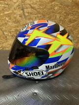 SHOEI X-8V ノリック XLサイズ　ミラーシールド付　ショウエイ　マルボロ_画像2