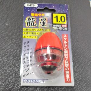 円錐ウキ 電気ウキ 龍星 1.0 ウキ
