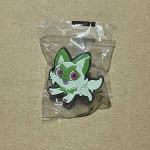 【新品 未開封】くら寿司 ポケモン コラボ ラバークリップ ニャオハ ポケットモンスター