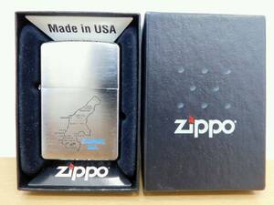 （未使用）ZIPPO ジッポー　SAIPAN,M.I.　サイパン　地図　2009年製　ライター