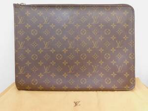 （1円～）LOUIS VUITTON ルイヴィトン　M53456　モノグラム ポッシュ ドキュマン　書類ケース　ブリーフケース