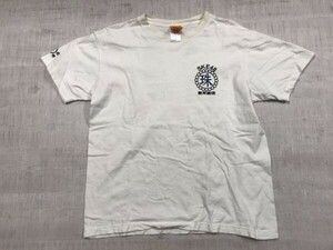 SKE48 × 豊天商店 TEAM S 松井珠理奈 アイドル 邦楽 グッズ 漢字 名言 言霊 半袖Tシャツ カットソー メンズ M 白