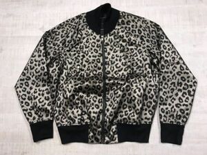 KAWI JAMELEkauijami-ru Kato mi rear Celeb mode Street leopard print Leopard blouson jacket lady's polyester 100%