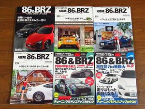 ザッカー 86＆BRZマガジン＋ハイパーレブ 車種別チューニング＆ドレスアップ徹底ガイドシリーズ トヨタ86＆スバルBRZ №5，6 計6冊 CB17