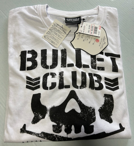 ★Avail 新日本プロレスコラボ商品【バレットクラブ(BULLET CLUB BC-4 Life)長袖★白TシャツLサイズ】未使用/ロングスリーブtシャツ