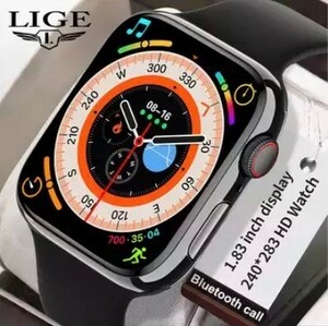 1 jpy ~ free shipping [ smart watch new version 2024] high quality SNS LINE telephone call body temperature music health waterproof blood pressure heart .. middle oxygen android iphone