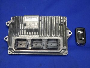 H26年 フィット RS GK5 エンジンコンピューター ECU キー付 L15B-383 MT 2WD 90119km 37820-5R1-J09 GK[ZNo:06001075]