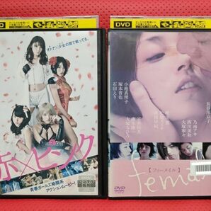 価格高騰中！「赤×ピンク」、「female[フィーメイル]」DVD2枚セット