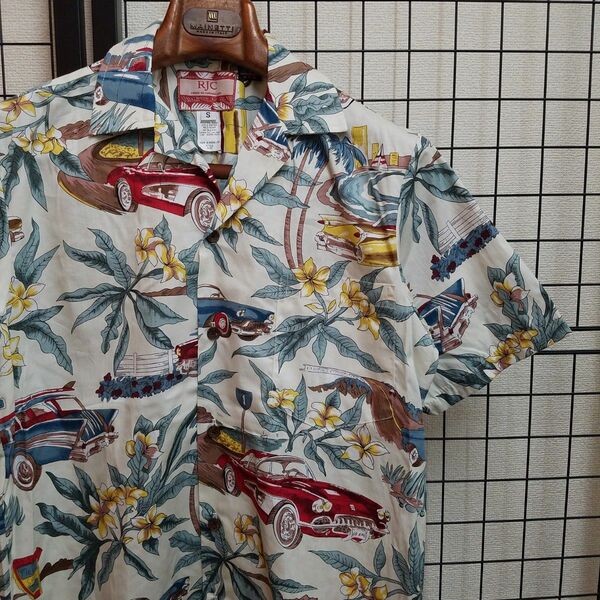 USA製 RJC Car&Botanical S/S ALOHA Shirts