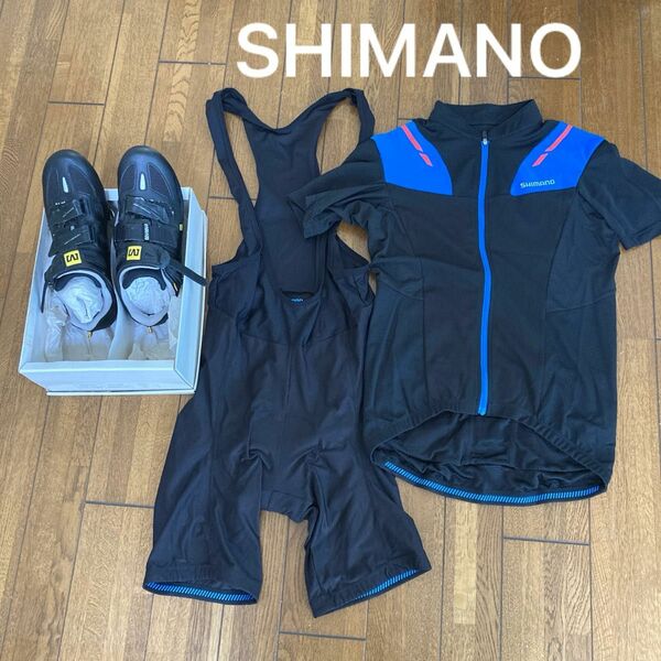 【SHIMANO】サイクリングウエアセットアップ、サイクリングシューズ