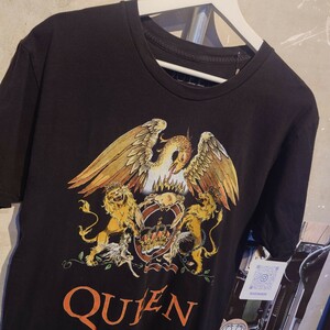 QUEEN(クイーン)　バンドTシャツ　Mサイズ　メキシコ　ブラック　コットン　2811 Tシャツ 古着 tee クイーン QUEEN ライセンスTシャツ