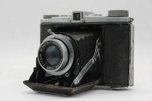 【訳あり品】 FUJICA II Krous 7.5cm F3.5 蛇腹カメラ v405