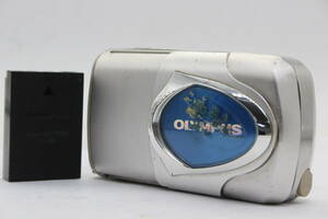 【返品保証】 オリンパス Olympus μ-15 Digital 3x バッテリー付き コンパクトデジタルカメラ v541