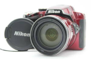 【返品保証】 ニコン Nikon Coolpix P510 レッド 42x コンパクトデジタルカメラ v568