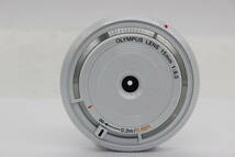 【返品保証】 オリンパス Olympus 15mm F8.0 ホワイト レンズ v672_画像2