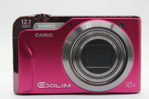【美品 返品保証】 【元箱付き】カシオ Casio Exilim EX-H10 ピンク 10x バッテリー チャージャー付き コンパクトデジタルカメラ v904_画像2
