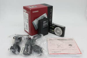 【美品 返品保証】 【元箱付き】カシオ Casio Exilim EX-Z200 ブラック 4x バッテリー チャージャー付き コンパクトデジタルカメラ v908
