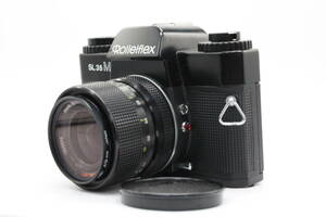 【返品保証】 ローライ Rolleiflex SL35M ブラック Distagon 35mm F2.8 ボディ レンズセット v1397