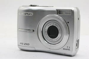 【返品保証】 【便利な単三電池で使用可】オリンパス Olympus FE-210 3x コンパクトデジタルカメラ v1597