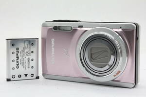 【返品保証】 オリンパス Olympus μ-7040 ピンク 7x Wide バッテリー付き コンパクトデジタルカメラ v1604
