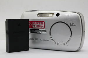 【返品保証】 オリンパス Olympus μ Digital 800 3x バッテリー付き コンパクトデジタルカメラ v1609