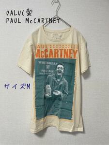 DALUC製　PAUL McCARTNEY ポールマッカートニー　Tシャツ　M