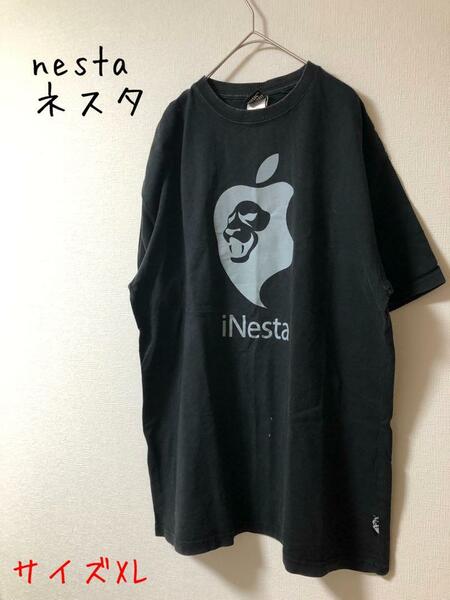 nesta ネスタ　Apple Tシャツ サイズ　XL