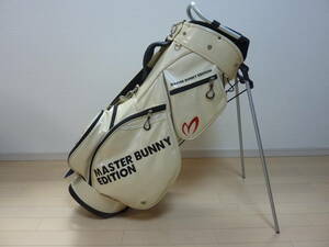 * Pearly Gates stand type caddy bag master ba knee 6 division white *