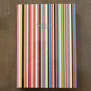 Paul Smith paul (pole) * Smith Note notebook memo pad Paul Smith diary . hard cover multi stripe stripe standard pattern dia Lee new goods 