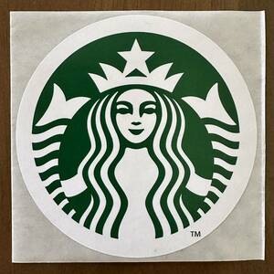 ハワイ STARBUCKS スターバックス ロゴシール 大サイズ 海外スタバ ロゴ ステッカー シール コレクション リメイク 正規品 レア 希少 新品