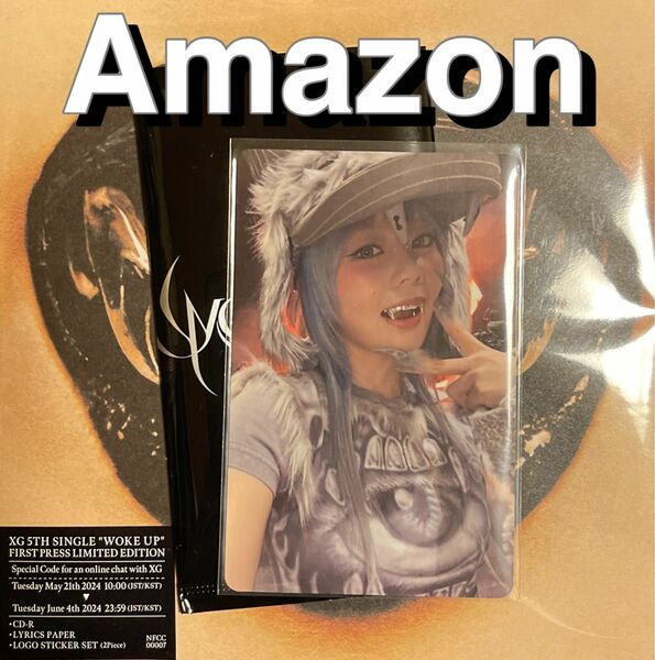 XG WOKE UP トレカ Amazon アマゾン 特典 ヒナタ