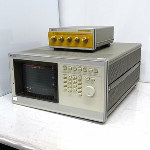 HP 54120B DIGITIZING OSCILLOSCOPE MAINFRAME（54123A付き・ケーブル欠品）【中古/通電のみ】#403096