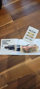 トヨタ カタログ　CROWN　クラウンシリーズ　非売品メモ帳