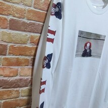 【新品】映画 イット IT Tシャツ 長袖 ロンT S ホワイト ピエロ 白_画像4