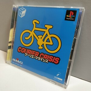 帯 ハガキ PS PlayStation PS1 プレイステーション プレステ ソフト クーリエ・クライシス COURIER CRISIS BMG