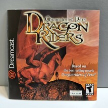 SEGA Dreamcast DC 北米版 海外版 セガ ドリームキャスト ドリキャス ソフト DRAGON RIDERS CHRONICLES OF PERN ドラゴンライダーズ_画像8
