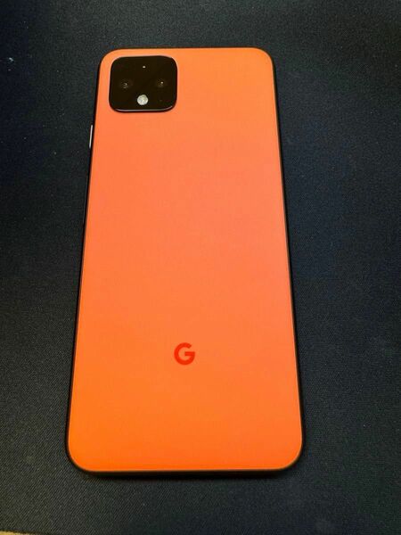美品　Google pixel4 Orange 64GB SIMフリー
