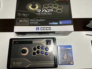 PS5対応 リアルアーケードPro.N HAYABUSA PS4 PS3 PC HORI PS4-092 RAP ジョイスティック アーケードコントローラー　鉄拳7付き