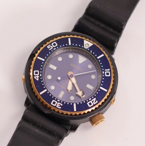 SEIKO セイコー LOWERCASE プロスペックスダイバー スキューバ 3000本限定 SBDN026 V147-0BA0 ソーラー クオーツ デイト 青文字盤 腕時計
